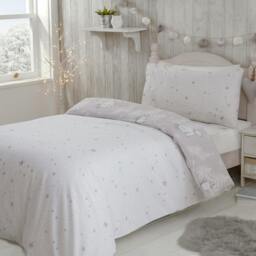 Rackhams Printed Polar Bear Penguins Duvet Cover With Pillowcases - thumbnail 2