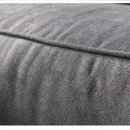 Rackhams Zavia Three Seater Corner Sofa, Linen - Right Hand Facing - Grey - Three Corner Seater 320cm - thumbnail 5