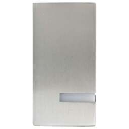 Rackhams Outdoor Wall Lights 2 pcs 35 W Silver Rectangular - thumbnail 4