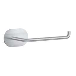 Rackhams Brushed Stainless Steel Toilet Roll Holder Self Adhesive Bathroom Wall Mounted