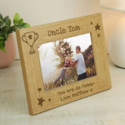 Rackhams Personalised Simply The Best 6x4 Landscape Wooden Photo Frame - thumbnail 4