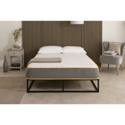 "Rackhams The Saffron Comfort All Foam Mattress – 8"" Deep Memory & Supportive Foam - Grey - 1 - 3ft Single Mattress (90cm x 190cm)" - thumbnail 4