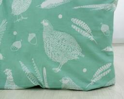 Rackhams Moorland Birds King Size Duvet Reversible Set Green - King - Green - Polycotton - thumbnail 5