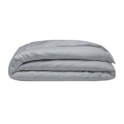 Rackhams 400 Thread Count Egyptian Cotton Oxford Duvet Cover - Platinum - Kingsize - Platinum - 100% Egyptian Cotton - thumbnail 2