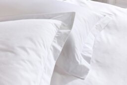 Rackhams 5 Star Classic Pillowcase - Pair - Standard - Grey - thumbnail 6