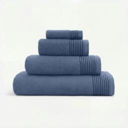 Rackhams Plush Towels - Grey - Face Towel - thumbnail 3