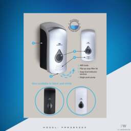Rackhams 750ml Soap Dispenser in Black - thumbnail 6