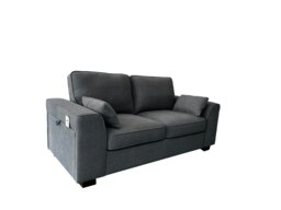 Rackhams The Modena 3+2 Seater Sofa Set in Grey or Cream - Grey - thumbnail 5