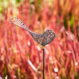 Rackhams Recycled Metal Bird Garden Stake Decoration - Long - thumbnail 5