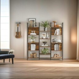 Rackhams Industrial 14 Shelf Bookcase - thumbnail 5