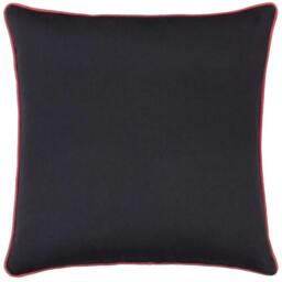 Rackhams Glorine Velvet Piped Cushion Cover - Multicoloured - 50cm x 50cm - Multicoloured - 100% Mixed - thumbnail 2