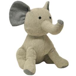 Rackhams Elephant Doorstop - Grey - Grey