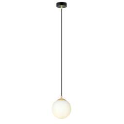 Rackhams ROYAL  Pendant lamp 1 x E14  Black, gold with White Shade - thumbnail 4