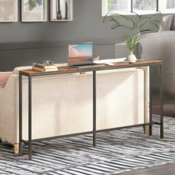Rackhams 180CM Wide Narrow & Slim Console Table For Hallway - thumbnail 6