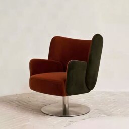 Rackhams Jovanny Armchair, Velvet - 2 - thumbnail 2
