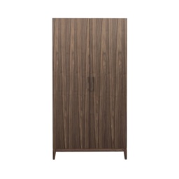 Rackhams Calla Wardrobe - Walnut - Walnut - thumbnail 1