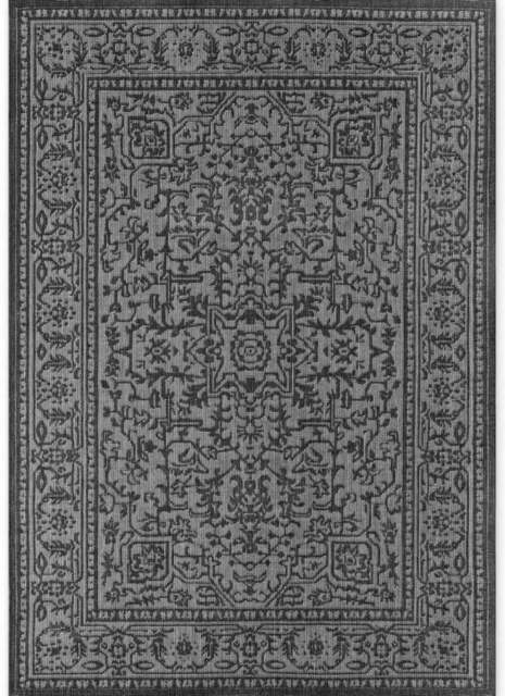 Rackhams Kona Black Reversible Rug – Indoor & Outdoor - 160X230 cm - image 1
