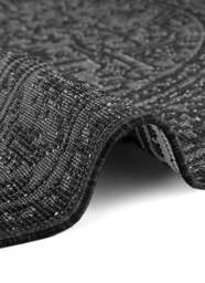 Rackhams Kona Black Reversible Rug – Indoor & Outdoor - 160X230 cm - thumbnail 3