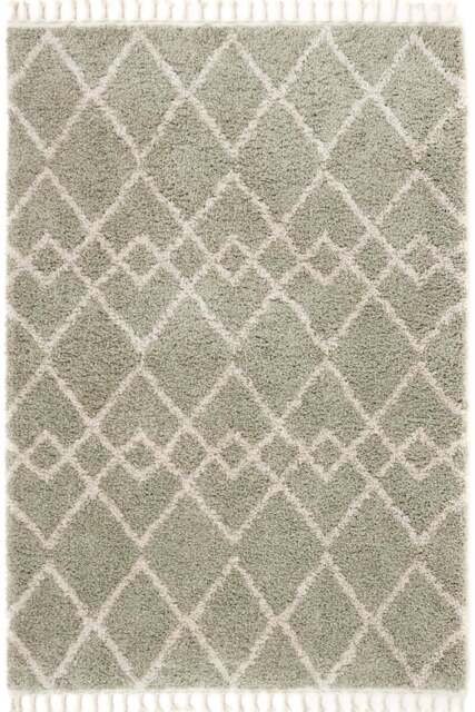 Rackhams Moroccan Style Rug – Green Colour - 120X170 cm - image 1