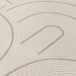 Rackhams Carmel Cream-Grey Geometric Rug - 6070 - 120X170 cm - thumbnail 2