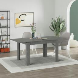 Rackhams Tolmen Dining Table Rectangular Extendable Table for 4 Seater Contemporary Kitchen Table 120Wcm Living Room - Sandstone - thumbnail 4