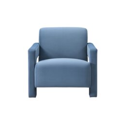 Rackhams Apex Angular Armchair - Blue - thumbnail 2