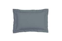 Rackhams Pure Cotton Oxford Pillowcase - Charcoal - Pillowcase (63 x 89cm)