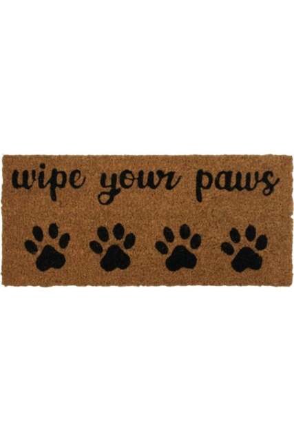 Rackhams Derby Doormat Insert Wipe Your Paws (23X53cm)