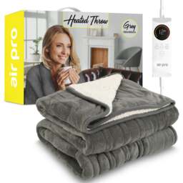 Rackhams Heated Electric Blanket with Digital Controller & 6 Heat Settings - Single 130x160cm - Single  - Beige - thumbnail 2