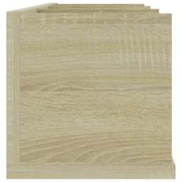 Rackhams CD Wall Shelf Sonoma Oak 75x18x18 cm Engineered Wood - thumbnail 5
