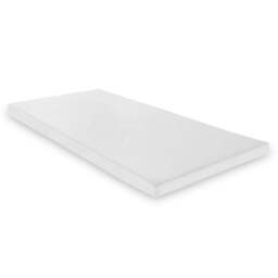 Rackhams Warmer Extreme 2-Inch Memory Foam Mattress Topper - European King Mattress Topper (160x200) - White - Memory Foam