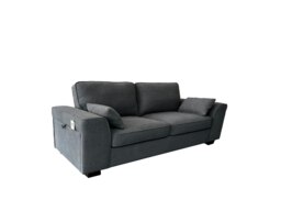 Rackhams The Modena 3+2 Seater Sofa Set in Grey or Cream - Cream - thumbnail 6