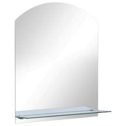 Rackhams Wall Mirror with Shelf 30x50 cm Tempered Glass - thumbnail 2
