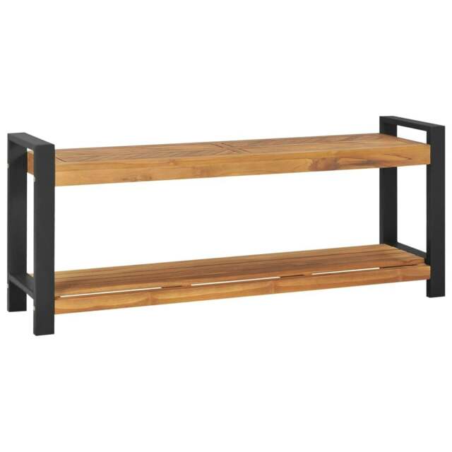 Rackhams Bench 120 cm Solid Teak Wood