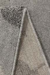 Rackhams Newport Leaf Grey Rug – Hand-Carved - 60X200 cm - thumbnail 4