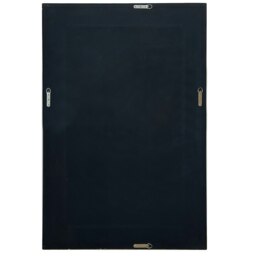 Rackhams Modern Multi-Facet Glass Frame Zip Wall Mirror 120cm x 80cm - Clear - thumbnail 5