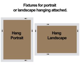 Rackhams Modern Multi-Facet Glass Frame Zip Wall Mirror 120cm x 80cm - Clear - thumbnail 4
