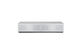Rackhams Alphason Element TV-Stand White, 2500mm - White - thumbnail 2