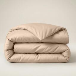 Rackhams Sateen Duvet Cover - Cream - King - thumbnail 3