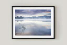 Rackhams Misty Morning, Loch Ard - Framed Print 20 x 16 inch - thumbnail 3