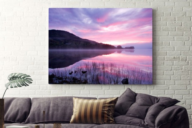 Rackhams Trossach Sunrise - Framed Print 16 x 12 inch - image 1