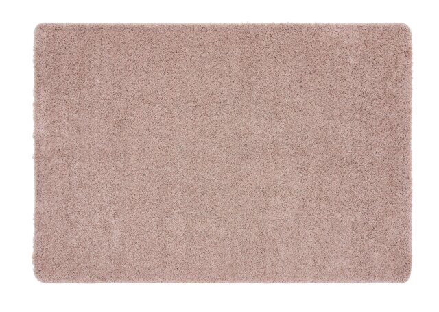 Rackhams Shaggy Rug Nude Pink - 067x150 - image 1