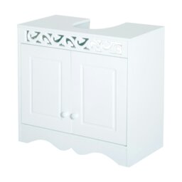 Rackhams Sink Cabinet Basin Bathroom Cupboard Shelf Storage Unit Furniture - thumbnail 2