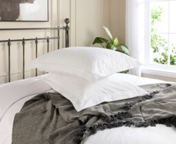 Rackhams 5 Star Oxford Pillowcase - Pair - White - Standard - thumbnail 2