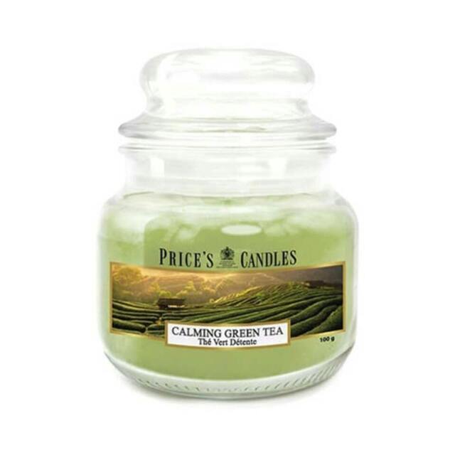 Rackhams Price's Candles Small Jar Calming Green Tea