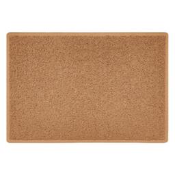 Rackhams Indoor Spaghetti Doormat Plain - Beige - 90cm x 60cm - thumbnail 1