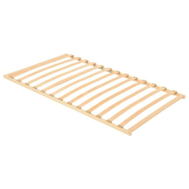 Rackhams Slatted Bed Base with 13 Slats 100x200 cm
