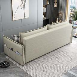 Rackhams SB172 Two Seater Sofa Bed - 216cm - Color 2 Dark Grey - thumbnail 4