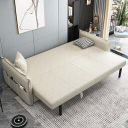 Rackhams SB172 Two Seater Sofa Bed - 216cm - Color 2 Dark Grey - thumbnail 6