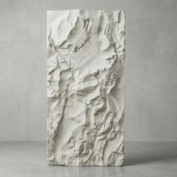 Rackhams Light Stone Crushed Texture PU Wall Panel Pack of 3 – Crushed Texture - thumbnail 5